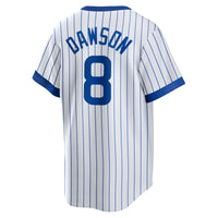Andre Dawson Chicago Cubs Baseball Jersey, White Home Sportswear Jersey Shirt, Lightweight Breathable Athletic Jersey, Casual Gift for Men