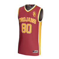 USC Trojans Basketball Jersey, Cardinal Fashion Sportswear Jersey Shirt, Sleeveless Athletic Tank Jersey, Casual Gift for Men, Style 203279911
