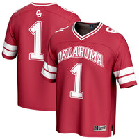 Oklahoma Sooners Lightweight Collegiate Football Jersey, Sportswear Jersey Shirt, Lightweight Breathable Athletic Jersey, Casual Gift for Men