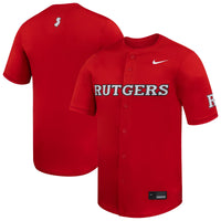 Rutgers Scarlet Knights Baseball Jersey, Limited Sportswear Jersey Shirt, Lightweight Breathable Athletic Jersey, Casual Gift for Men