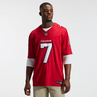 Bijan Robinson Atlanta Falcons Football Jersey, Red Limited Sportswear Jersey Shirt, Lightweight Breathable Athletic Jersey, Casual Gift for Men