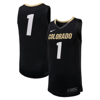 Colorado Buffaloes Basketball Jersey, Black Sportswear Jersey Shirt, Sleeveless Athletic Tank Jersey, Casual Gift for Men, Style 200398436