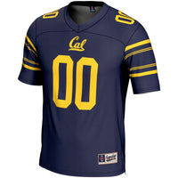 Cal Bears Football Jersey, Navy Sportswear Jersey Shirt, Lightweight Breathable Athletic Jersey, Casual Gift for Men, Style 200425392