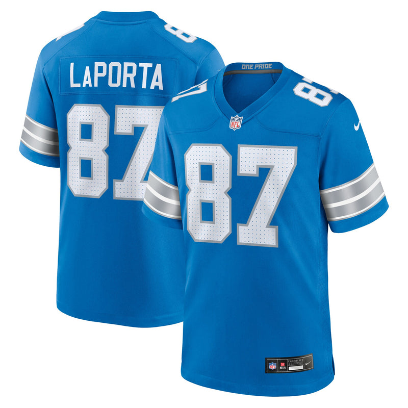 Sam LaPorta Detroit Lions Football Jersey, Sportswear Jersey Shirt, Lightweight Breathable Athletic Jersey, Casual Gift for Men, Style 201037474