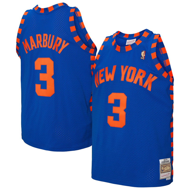 Stephon Marbury New York Knicks Basketball Jersey, Blue Swingman Sportswear Jersey Shirt, Sleeveless Athletic Tank Jersey, Casual Gift for Men
