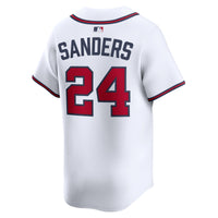 Deion Sanders Atlanta Braves Baseball Jersey, White Limited Sportswear Jersey Shirt, Lightweight Breathable Athletic Jersey, Casual Gift for Men