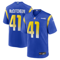 Cameron McCutcheon Los Angeles Rams Football Jersey, Royal Sportswear Jersey Shirt, Lightweight Breathable Athletic Jersey, Casual Gift for Men