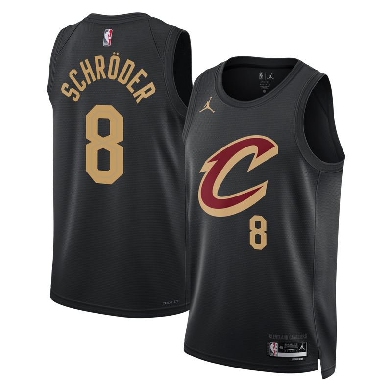 Dennis Schröder Cleveland Cavaliers Basketball Jersey, Black Sportswear Jersey Shirt, Sleeveless Athletic Tank Jersey, Casual Gift for Men