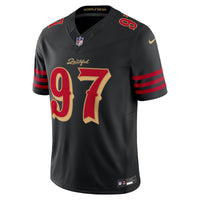 Nick Bosa San Francisco 49ers Football Jersey, Black Sportswear Jersey Shirt, Lightweight Breathable Athletic Jersey, Casual Gift for Men