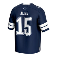 Penn State Nittany Lions Football Jersey, Navy Lightweight Sportswear Jersey Shirt, Lightweight Breathable Athletic Jersey, Casual Gift for Men