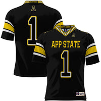 Appalachian State Mountaineers Endzone Football Jersey, Sportswear Jersey Shirt, Lightweight Breathable Athletic Jersey, Casual Gift for Men