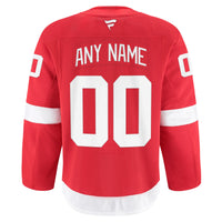 Detroit Red Wings Hockey Jersey, Authentic Home Sportswear Jersey Shirt, Long Sleeve Hockey Sweater Jersey, Casual Gift for Men, Style 202056748