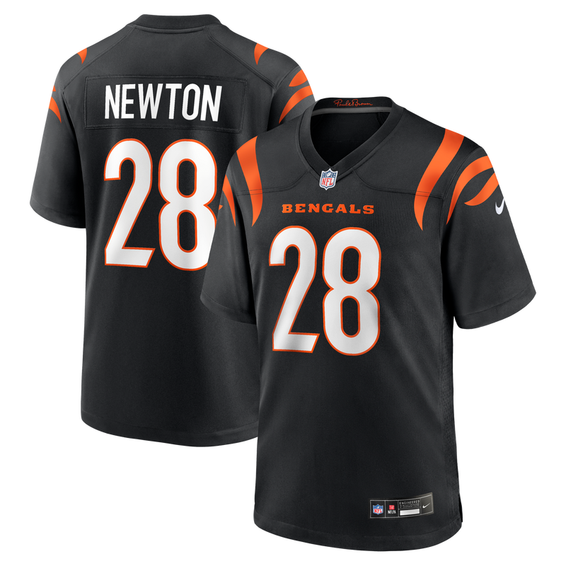 Josh Newton Cincinnati Bengals Football Jersey, Black Game Sportswear Jersey Shirt, Lightweight Breathable Athletic Jersey, Casual Gift for Men
