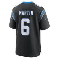 Sam Martin Carolina Panthers Football Jersey, Black Game Sportswear Jersey Shirt, Lightweight Breathable Athletic Jersey, Casual Gift for Men