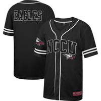 North Carolina Central Eagles Baseball Jersey, Black Sportswear Jersey Shirt, Lightweight Breathable Athletic Jersey, Casual Gift for Men