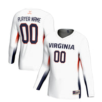 Virginia Cavaliers Volleyball Jersey, White Lightweight Sportswear Jersey Shirt, Lightweight Breathable Athletic Jersey, Casual Gift for Men