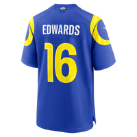 Tru Edwards Los Angeles Rams Football Jersey, Royal Game Sportswear Jersey Shirt, Lightweight Breathable Athletic Jersey, Casual Gift for Men