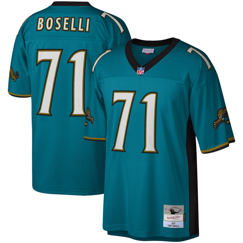 Tony Boselli Jacksonville Jaguars Football Jersey, Sportswear Jersey Shirt, Lightweight Athletic Jersey, Casual Gift for Men, Style 3604311
