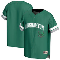 Binghamton Bearcats Baseball Jersey, Green Sportswear Jersey Shirt, Lightweight Breathable Athletic Jersey, Casual Gift for Men
