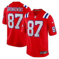 Rob Gronkowski New England Patriots Football Jersey, Red Sportswear Jersey Shirt, Lightweight Breathable Athletic Jersey, Casual Gift for Men