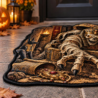 Curse Unleashed - Pharaoh Mummy Doormat Built for Impact
