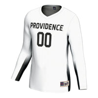 Providence Friars Volleyball Jersey, White Sportswear Jersey Shirt, Lightweight Breathable Athletic Jersey, Casual Gift for Men, Style 200461820