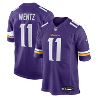 Carson Wentz Minnesota Vikings Football Jersey, Purple Game Sportswear Jersey Shirt, Lightweight Breathable Athletic Jersey, Casual Gift for Men
