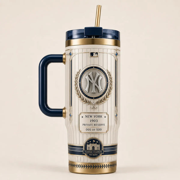 NYY Private Reserve - Pinstripe Heritage Tumbler - main