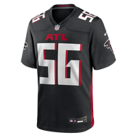 Keith Brooking Atlanta Falcons Football Jersey, Black Game Sportswear Jersey Shirt, Lightweight Breathable Athletic Jersey, Casual Gift for Men