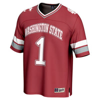 Washington State Cougars Football Jersey, Sportswear Jersey Shirt, Lightweight Breathable Athletic Jersey, Casual Gift for Men, Style 202220778