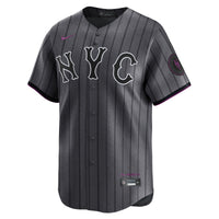 New York Mets Baseball Jersey, Graphite Limited Sportswear Jersey Shirt, Lightweight Breathable Athletic Jersey, Casual Gift for Men