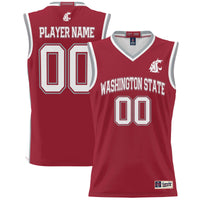 Washington State Cougars Basketball Jersey, Sportswear Jersey Shirt, Sleeveless Athletic Tank Jersey, Casual Gift for Men, Style 200899598