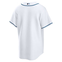 Tampa Bay Rays Baseball Jersey, White Sportswear Jersey Shirt, Lightweight Breathable Athletic Jersey, Casual Gift for Men, Style 201928144