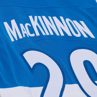 Nathan MacKinnon Colorado Avalanche Hockey Jersey, Blue Sportswear Jersey Shirt, Long Sleeve Hockey Sweater Jersey, Casual Gift for Men