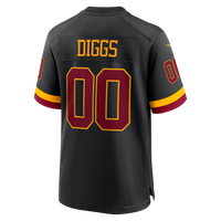 Stefon Diggs Washington Commanders Football Jersey, Black Sportswear Jersey Shirt, Lightweight Breathable Athletic Jersey, Casual Gift for Men