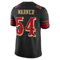 Fred Warner San Francisco 49ers Football Jersey, Black Sportswear Jersey Shirt, Lightweight Breathable Athletic Jersey, Casual Gift for Men