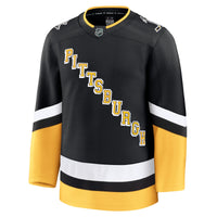 Pittsburgh Penguins Hockey Jersey, Black Premium Alternate Sportswear Jersey Shirt, Long Sleeve Hockey Sweater Jersey, Casual Gift for Men