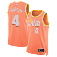 Evan Mobley Cleveland Cavaliers Basketball Jersey, Orange Swingman Sportswear Jersey Shirt, Sleeveless Athletic Tank Jersey, Casual Gift for Men