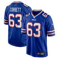 Austin Corbett Buffalo Bills Football Jersey, Royal Game Sportswear Jersey Shirt, Lightweight Breathable Athletic Jersey, Casual Gift for Men