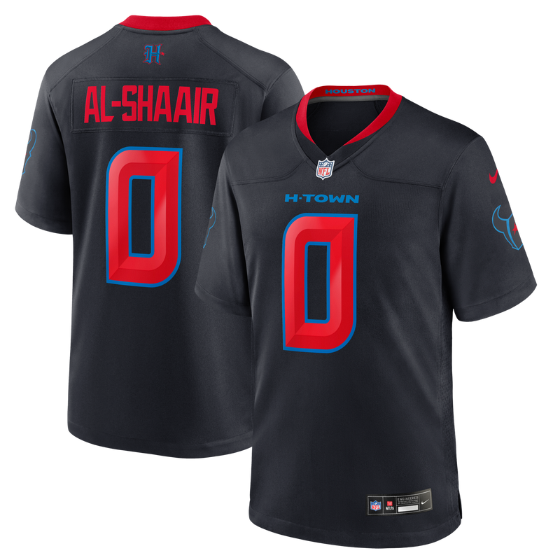 Azeez Al-Shaair Houston Texans Football Jersey, Sportswear Jersey Shirt, Lightweight Athletic Jersey, Casual Gift for Men, Style 204657047