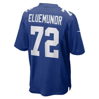 Jermaine Eluemunor New York Giants Football Jersey, Royal Sportswear Jersey Shirt, Lightweight Breathable Athletic Jersey, Casual Gift for Men