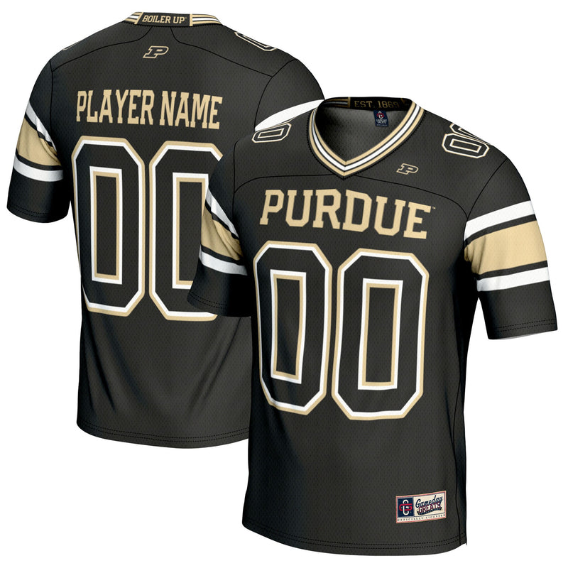 Purdue Boilermakers Football Jersey, Black Sportswear Jersey Shirt, Lightweight Breathable Athletic Jersey, Casual Gift for Men, Style 200425389