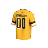 Missouri Tigers Football Jersey, Gold Fashion Sportswear Jersey Shirt, Lightweight Breathable Athletic Jersey, Casual Gift for Men