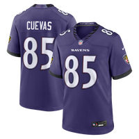 Josh Cuevas Baltimore Ravens Football Jersey, Purple Game Sportswear Jersey Shirt, Lightweight Breathable Athletic Jersey, Casual Gift for Men
