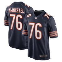 Steve McMichael Chicago Bears Football Jersey, Navy Game Sportswear Jersey Shirt, Lightweight Breathable Athletic Jersey, Casual Gift for Men