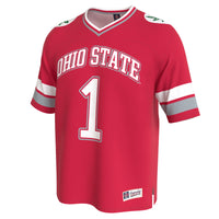 Ohio State Buckeyes Football Jersey, Scarlet Fashion Sportswear Jersey Shirt, Lightweight Breathable Athletic Jersey, Casual Gift for Men