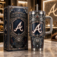 ATL Heritage Crest - Ornate Engraved Tumbler Composition