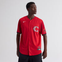 Cincinnati Reds Baseball Jersey, Red Sportswear Jersey Shirt, Lightweight Breathable Athletic Jersey, Casual Gift for Men