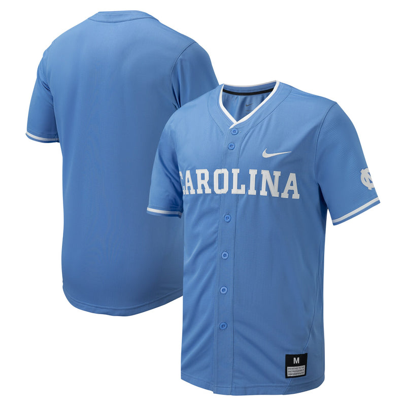 North Carolina Tar Heels Baseball Jersey, Blue Replica Sportswear Jersey Shirt, Lightweight Breathable Athletic Jersey, Casual Gift for Men