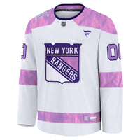 New York Rangers Hockey Jersey, White Sportswear Jersey Shirt, Long Sleeve Hockey Sweater Jersey, Casual Gift for Men, Style 202532987